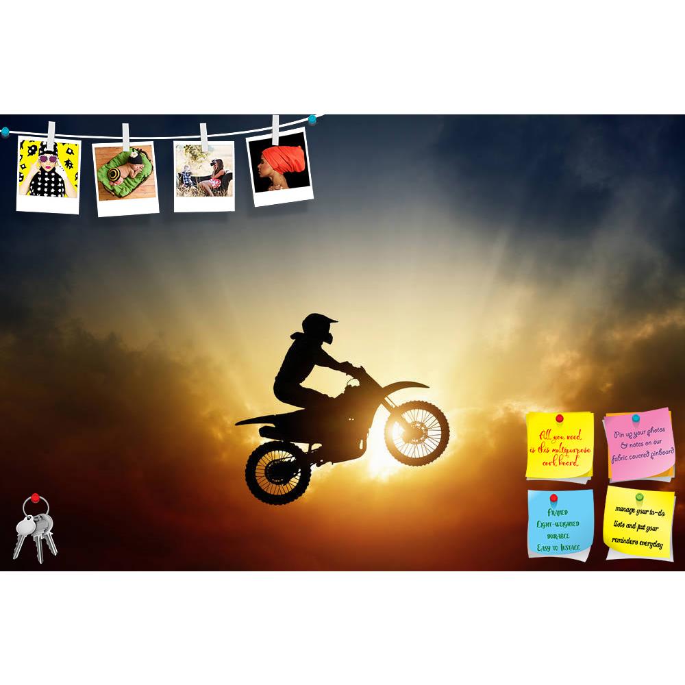 ArtzFolio Extreme Sports Biker Printed Bulletin Board Notice Pin Board Soft Board | Frameless-Bulletin Boards Frameless-AZ5006417BLB_FL_RF_R-0-Image Code 5006417 Vishnu Image Folio Pvt Ltd, IC 5006417, ArtzFolio, Bulletin Boards Frameless, Automobiles, Sports, Photography, extreme, biker, printed, bulletin, board, notice, pin, soft, frameless, bike, glowing, jump, light, moto, motocross, motorbike, motorcross, motorcycle, motorcyclist, outdoor, race, racing, ride, rider, riding, silhouette, sky, sun, sunlig