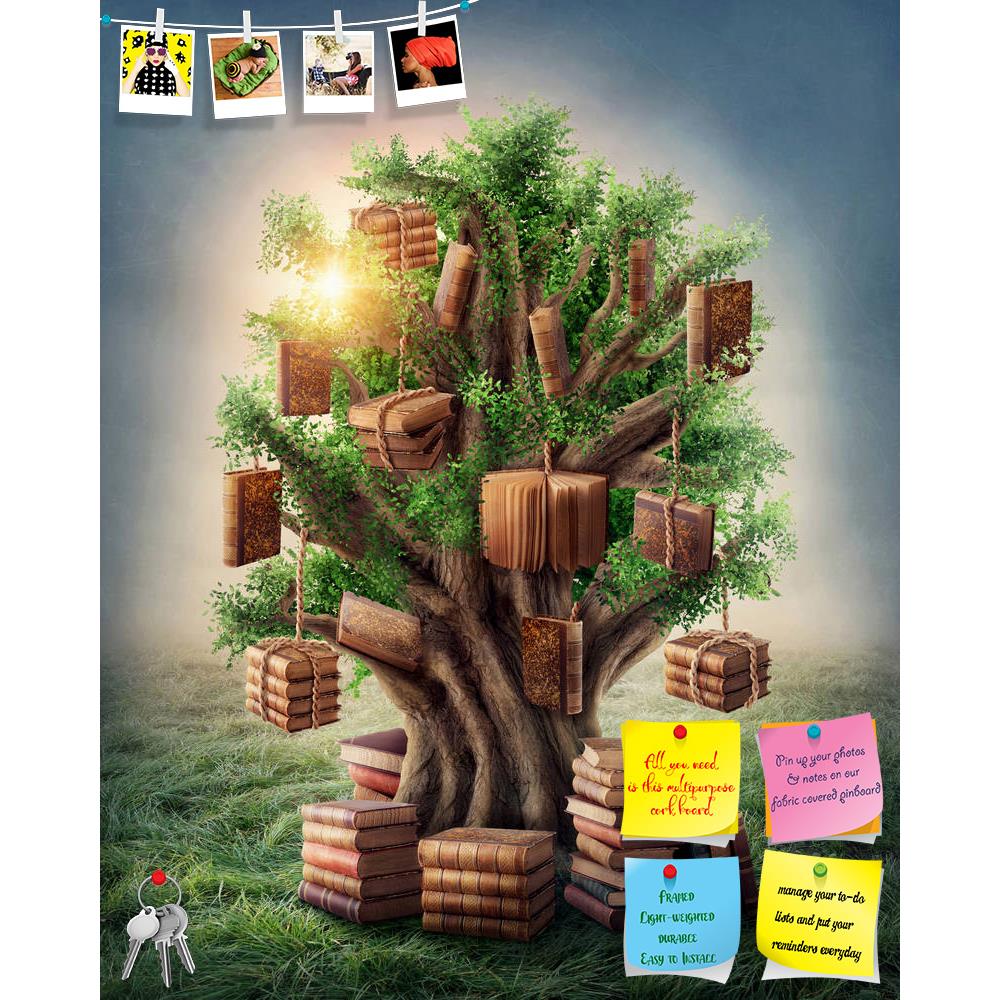 ArtzFolio Tree Of Knowledge In The Meadow Printed Bulletin Board Notice Pin Board Soft Board | Frameless-Bulletin Boards Frameless-AZ5006418BLB_FL_RF_R-0-Image Code 5006418 Vishnu Image Folio Pvt Ltd, IC 5006418, ArtzFolio, Bulletin Boards Frameless, Conceptual, Kids, Digital Art, tree, of, knowledge, in, the, meadow, printed, bulletin, board, notice, pin, soft, frameless, book, concept, wisdom, magic, old, learning, growth, open, read, school, ancient, mystical, university, grass, literature, page, nobody,