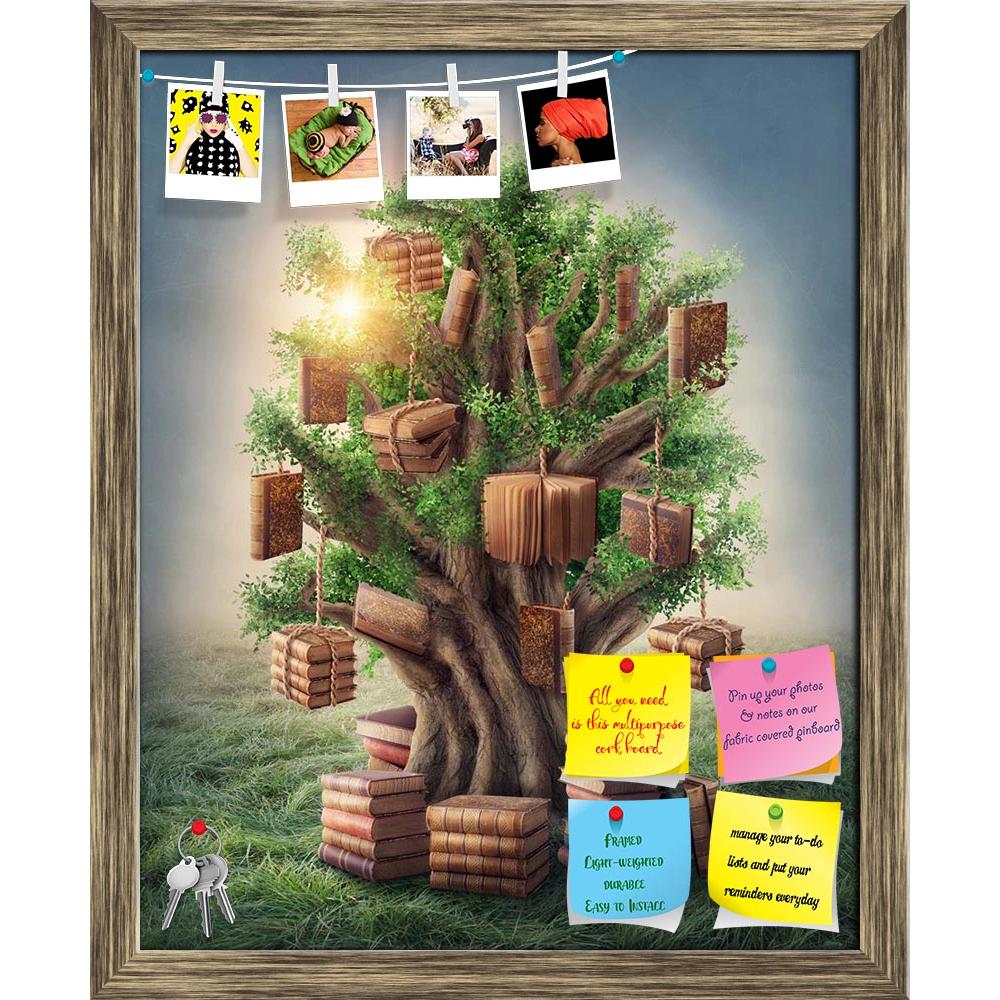 ArtzFolio Tree Of Knowledge In The Meadow Printed Bulletin Board Notice Pin Board Soft Board | Framed-Bulletin Boards Framed-AZ5006418BLB_FR_RF_R-0-Image Code 5006418 Vishnu Image Folio Pvt Ltd, IC 5006418, ArtzFolio, Bulletin Boards Framed, Conceptual, Kids, Digital Art, tree, of, knowledge, in, the, meadow, printed, bulletin, board, notice, pin, soft, framed, book, concept, wisdom, magic, old, learning, growth, open, read, school, ancient, mystical, university, grass, literature, page, nobody, mystery, br