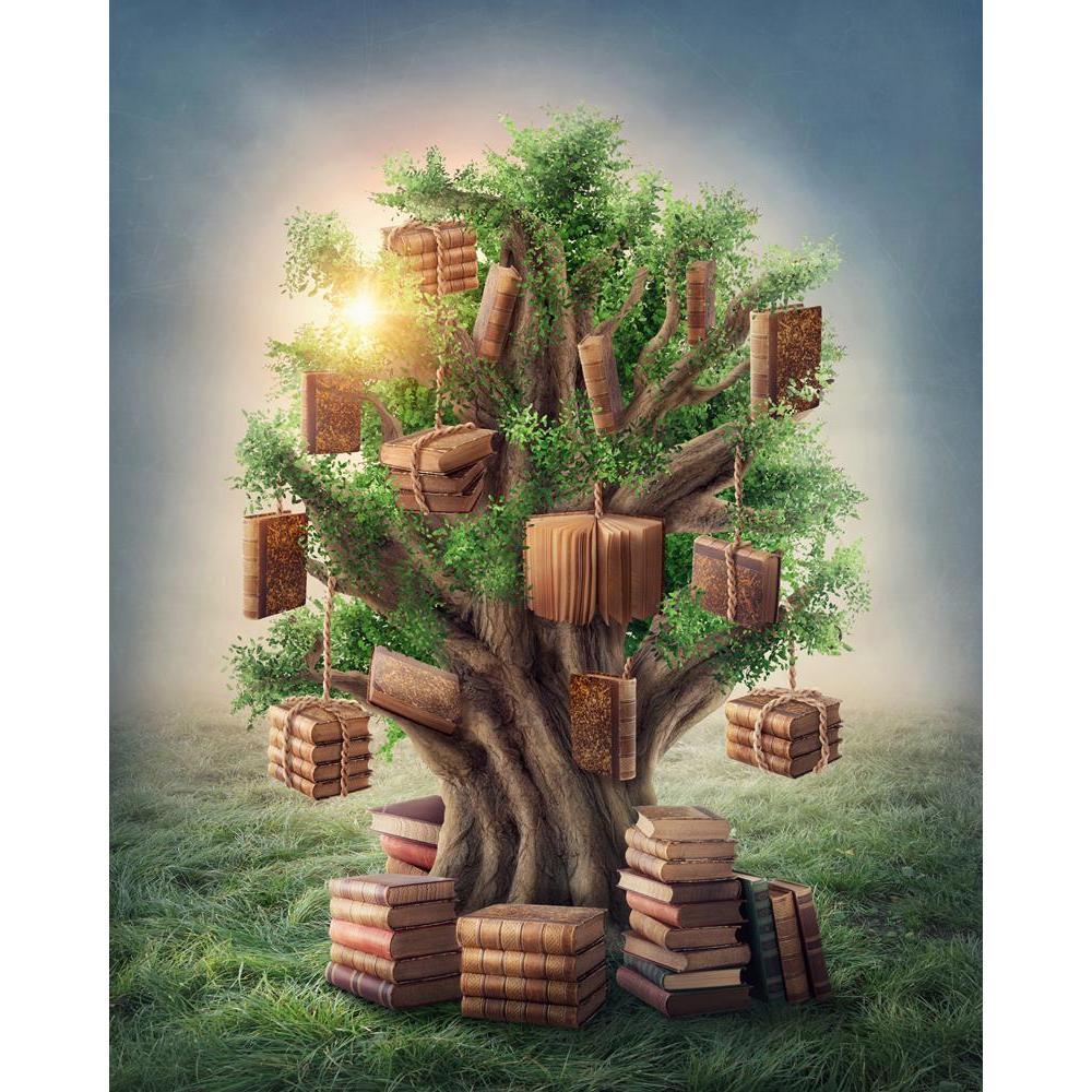 ArtzFolio Tree Of Knowledge In The Meadow Unframed Premium Canvas Painting-Paintings Unframed Premium-AZ5006418ART_UN_RF_R-0-Image Code 5006418 Vishnu Image Folio Pvt Ltd, IC 5006418, ArtzFolio, Paintings Unframed Premium, Conceptual, Kids, Digital Art, tree, of, knowledge, in, the, meadow, unframed, premium, canvas, painting, large, size, print, wall, for, living, room, without, frame, decorative, poster, art, pitaara, box, drawing, photography, amazonbasics, big, designer, office, reception, reprint, bedr