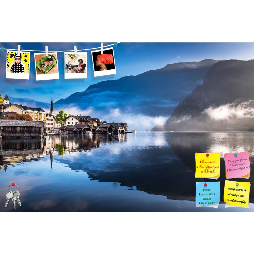 ArtzFolio Foggy Morning on the Harbor in Hallstatt, Austria Printed Bulletin Board Notice Pin Board Soft Board | Frameless-Bulletin Boards Frameless-AZ5006425BLB_FL_RF_R-0-Image Code 5006425 Vishnu Image Folio Pvt Ltd, IC 5006425, ArtzFolio, Bulletin Boards Frameless, Landscapes, Places, Photography, foggy, morning, on, the, harbor, in, hallstatt, austria, printed, bulletin, board, notice, pin, soft, frameless, city, mountain, sunset, town, vacation, valley, alpine, alps, amazing, autumn, beautiful, calm, c