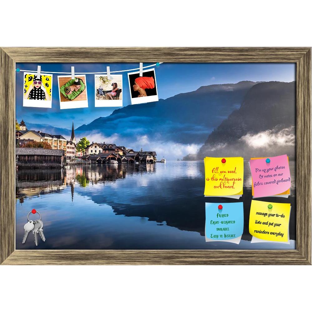 ArtzFolio Foggy Morning on the Harbor in Hallstatt, Austria Printed Bulletin Board Notice Pin Board Soft Board | Framed-Bulletin Boards Framed-AZ5006425BLB_FR_RF_R-0-Image Code 5006425 Vishnu Image Folio Pvt Ltd, IC 5006425, ArtzFolio, Bulletin Boards Framed, Landscapes, Places, Photography, foggy, morning, on, the, harbor, in, hallstatt, austria, printed, bulletin, board, notice, pin, soft, framed, city, mountain, sunset, town, vacation, valley, alpine, alps, amazing, autumn, beautiful, calm, cottage, euro