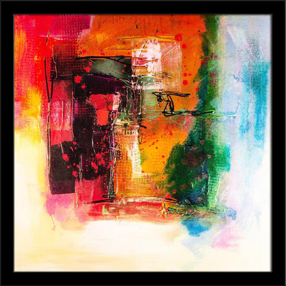 Modern Abstract Painting Fine Art Print Painting Poster Frame-Regular Art Framed-REG_FR-IC 5006444 IC 5006444, Abstract Expressionism, Abstracts, Art and Paintings, Fine Art Reprint, Modern Art, Paintings, Semi Abstract, modern, abstract, painting, fine, art, print, poster, frame, colorful, deco, decoration, artzfolio, wall decor for living room, wall frames for living room, frames for living room, wall art, canvas painting, wall frame, scenery, panting, paintings for living room, framed wall art, wall pain