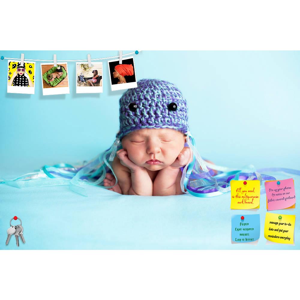 ArtzFolio Portrait of a Newborn Baby Girl D11 Printed Bulletin Board Notice Pin Board Soft Board | Frameless-Bulletin Boards Frameless-AZ5006452BLB_FL_RF_R-0-Image Code 5006452 Vishnu Image Folio Pvt Ltd, IC 5006452, ArtzFolio, Bulletin Boards Frameless, Kids, Photography, portrait, of, a, newborn, baby, girl, d11, printed, bulletin, board, notice, pin, soft, frameless, jellyfish, jelly, fish, costume, infant, blue, sleeping, sleep, human, one, person, innocence, innocent, cute, adorable, new, crochet, croc