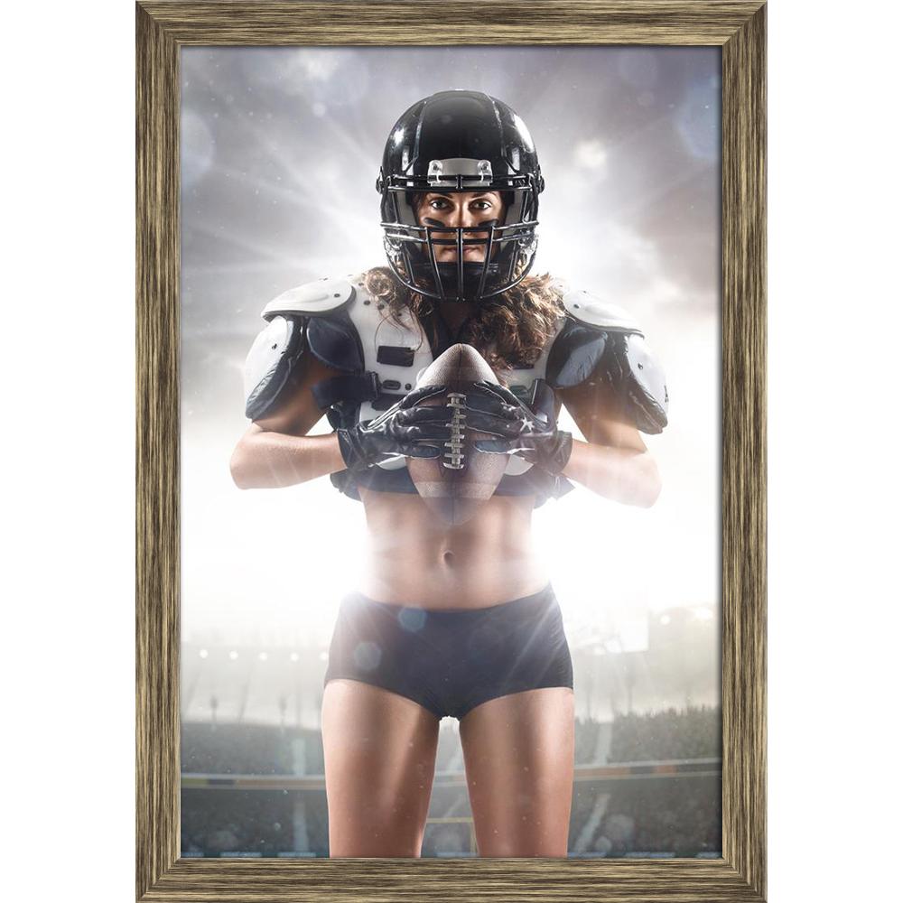 ArtzFolio American Football Female Player Posing With Ball D1 Canvas Painting Synthetic Frame-Paintings Synthetic Framing-AZ5006457ART_FR_RF_R-0-Image Code 5006457 Vishnu Image Folio Pvt Ltd, IC 5006457, ArtzFolio, Paintings Synthetic Framing, Figurative, Sports, Photography, american, football, female, player, posing, with, ball, d1, canvas, painting, synthetic, frame, framed, print, wall, for, living, room, poster, pitaara, box, large, size, drawing, art, split, big, office, reception, of, kids, panel, de