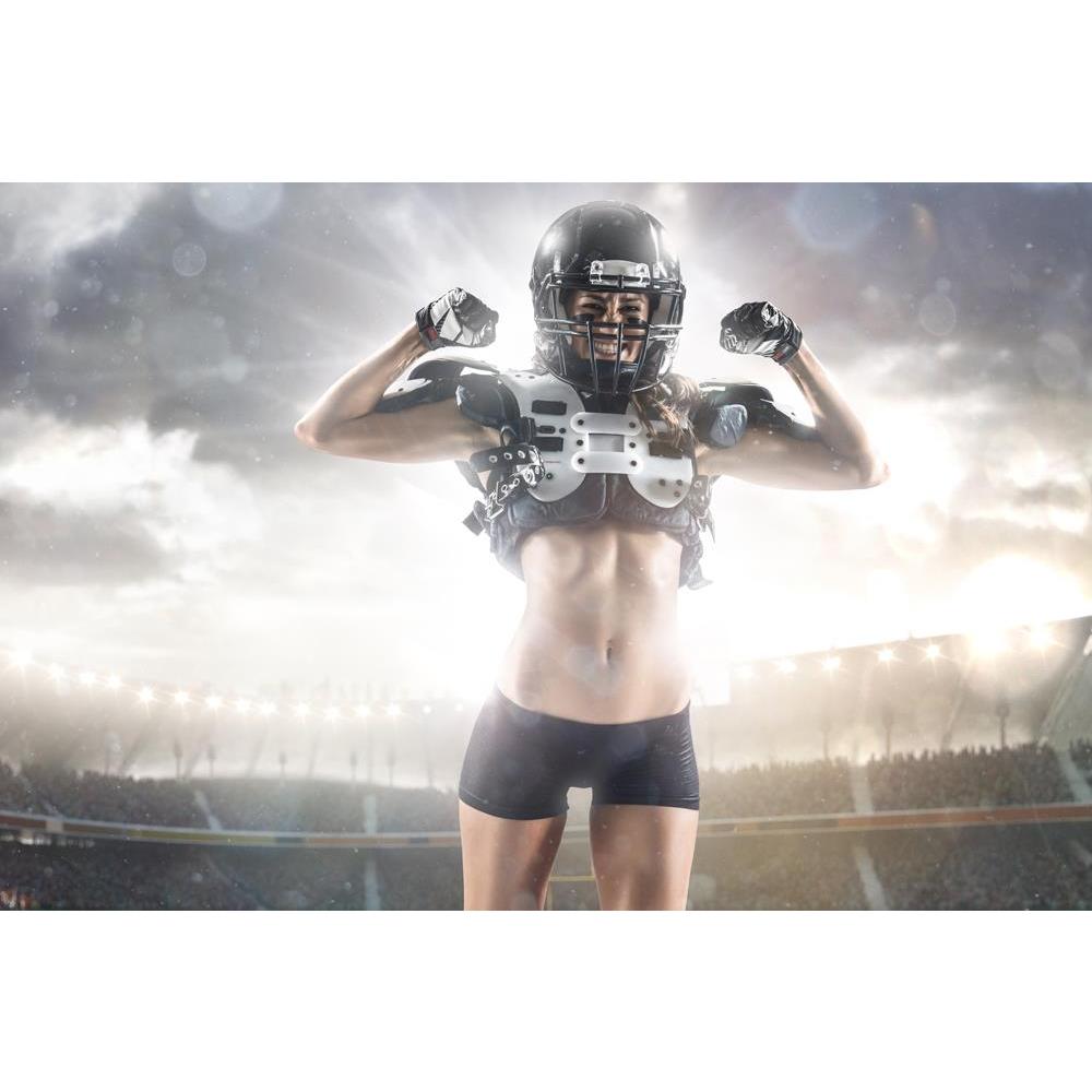 ArtzFolio American Football Female Player Posing With Ball D2 Canvas Painting-Paintings MDF Framing-AZ5006458ART_UN_RF_R-0-Image Code 5006458 Vishnu Image Folio Pvt Ltd, IC 5006458, ArtzFolio, Paintings MDF Framing, Figurative, Sports, Photography, american, football, female, player, posing, with, ball, d2, canvas, painting, framed, print, wall, for, living, room, frame, poster, pitaara, box, large, size, drawing, art, split, big, office, reception, of, kids, panel, designer, decorative, amazonbasics, repri