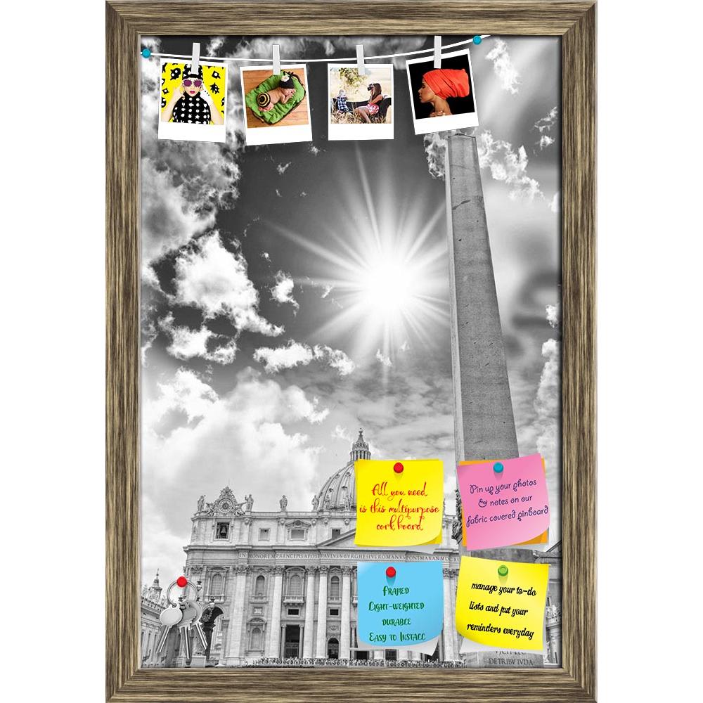 ArtzFolio View of St. Peter in Vatican, Rome, Italy Printed Bulletin Board Notice Pin Board Soft Board | Framed-Bulletin Boards Framed-AZ5006462BLB_FR_RF_R-0-Image Code 5006462 Vishnu Image Folio Pvt Ltd, IC 5006462, ArtzFolio, Bulletin Boards Framed, Places, Vintage, Photography, view, of, st., peter, in, vatican, rome, italy, printed, bulletin, board, notice, pin, soft, framed, city, basilica, church, europe, cathedral, saint, catholic, night, san, travel, st, cityscape, roma, ancient, building, panorama,