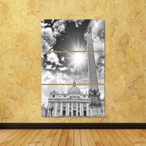 ArtzFolio View of St. Peter in Vatican, Rome, Italy Split Art Painting Panel on Sunboard-Split Art Panels-AZ5006462SPL_FR_RF_R-0-Image Code 5006462 Vishnu Image Folio Pvt Ltd, IC 5006462, ArtzFolio, Split Art Panels, Places, Vintage, Photography, view, of, st., peter, in, vatican, rome, italy, split, art, painting, panel, on, sunboard, framed, canvas, print, wall, for, living, room, with, frame, poster, pitaara, box, large, size, drawing, big, office, reception, kids, designer, decorative, amazonbasics, rep