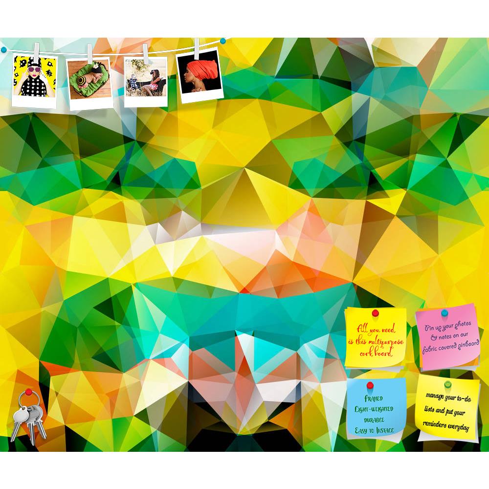 ArtzFolio Triangle Geometric Mosaic Printed Bulletin Board Notice Pin Board Soft Board | Frameless-Bulletin Boards Frameless-AZ5006463BLB_FL_RF_R-0-Image Code 5006463 Vishnu Image Folio Pvt Ltd, IC 5006463, ArtzFolio, Bulletin Boards Frameless, Abstract, Digital Art, triangle, geometric, mosaic, printed, bulletin, board, notice, pin, soft, frameless, background., pattern, crystal, shapes., multicolor, banner., background, pin up board, push pin board, extra large cork board, big pin board, notice board, sma