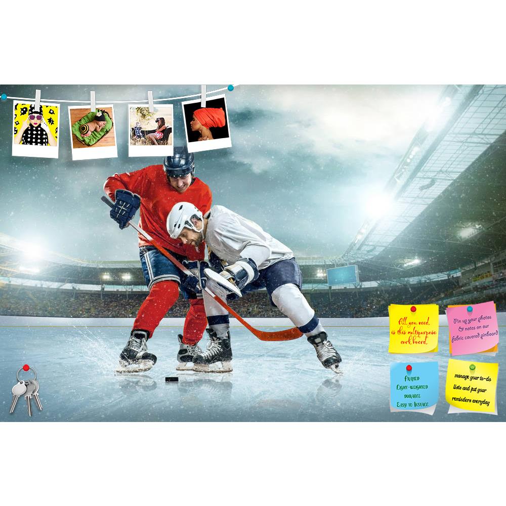 ArtzFolio Ice Hockey Player On The Ice Printed Bulletin Board Notice Pin Board Soft Board | Frameless-Bulletin Boards Frameless-AZ5006465BLB_FL_RF_R-0-Image Code 5006465 Vishnu Image Folio Pvt Ltd, IC 5006465, ArtzFolio, Bulletin Boards Frameless, Sports, Photography, ice, hockey, player, on, the, printed, bulletin, board, notice, pin, soft, frameless, classic, team, winter, puck, ice-skating, people, light, playing, games, rink, backgrounds, outdoors, cold, competitive, lifestyles, activity, stick, competi
