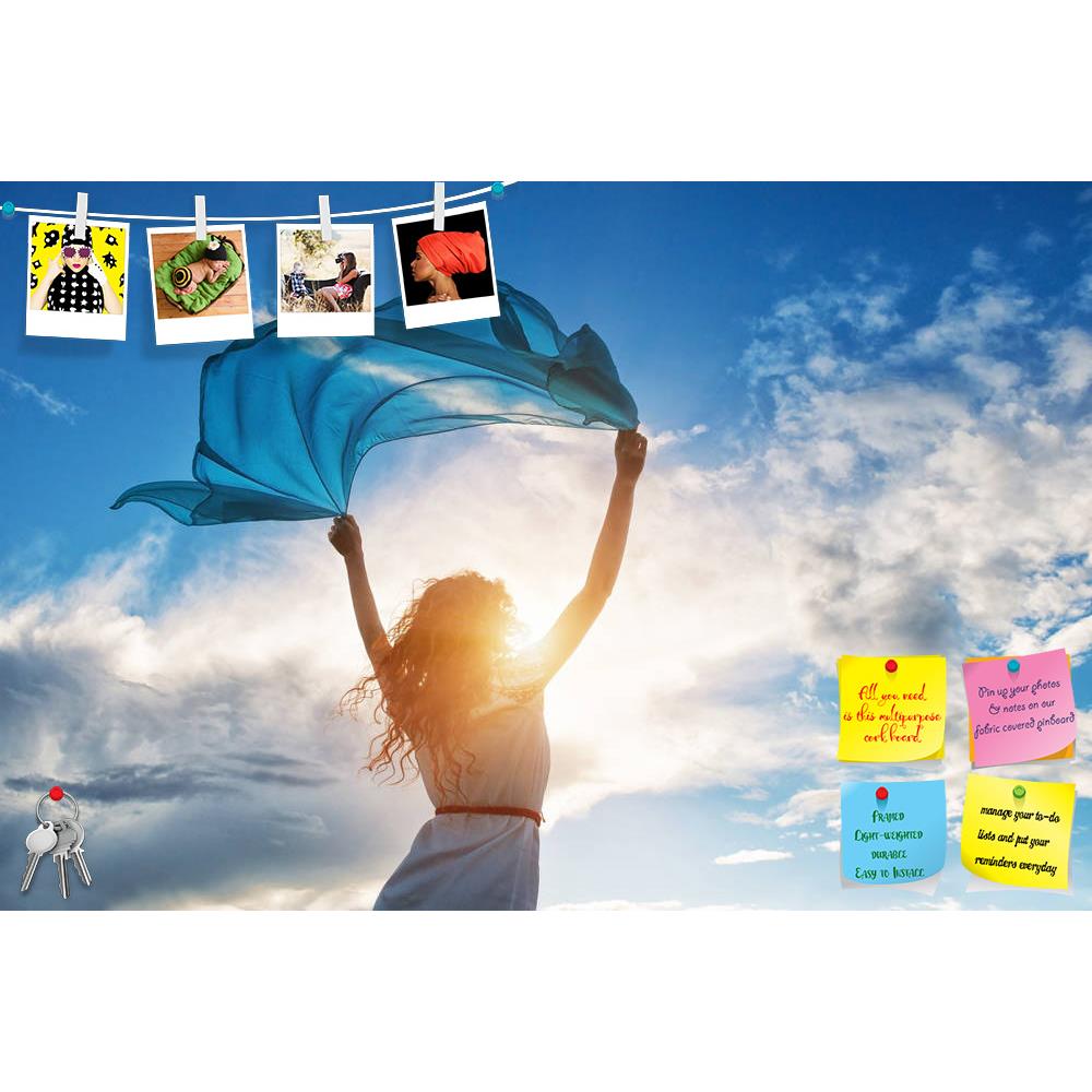 ArtzFolio Beautiful Young Woman On Sunset Background Printed Bulletin Board Notice Pin Board Soft Board | Frameless-Bulletin Boards Frameless-AZ5006473BLB_FL_RF_R-0-Image Code 5006473 Vishnu Image Folio Pvt Ltd, IC 5006473, ArtzFolio, Bulletin Boards Frameless, Kids, Landscapes, Photography, beautiful, young, woman, on, sunset, background, printed, bulletin, board, notice, pin, soft, frameless, wind, blue, free, flying, sky, freedom, fitness, pure, health, travel, enjoy, happiness, spring, joy, active, acti