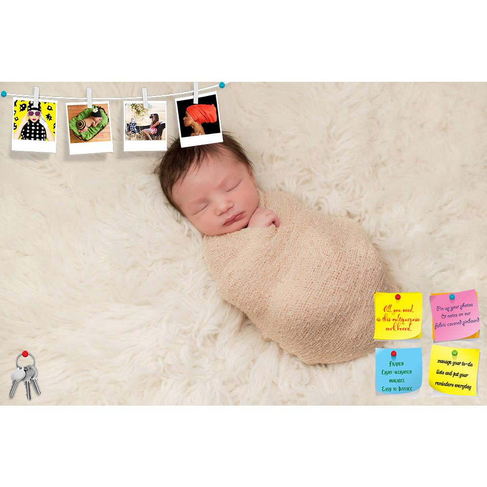 ArtzFolio Portrait of a Newborn Baby Boy D8 Printed Bulletin Board Notice Pin Board Soft Board | Frameless-Bulletin Boards Frameless-AZ5006482BLB_FL_RF_R-0-Image Code 5006482 Vishnu Image Folio Pvt Ltd, IC 5006482, ArtzFolio, Bulletin Boards Frameless, Kids, Photography, portrait, of, a, newborn, baby, boy, d8, printed, bulletin, board, notice, pin, soft, frameless, sleep, sleeping, infant, wrapped, wrap, bundle, bundled, beige, tan, innocence, innocent, little, male, new, pure, purity, one, person, human, 