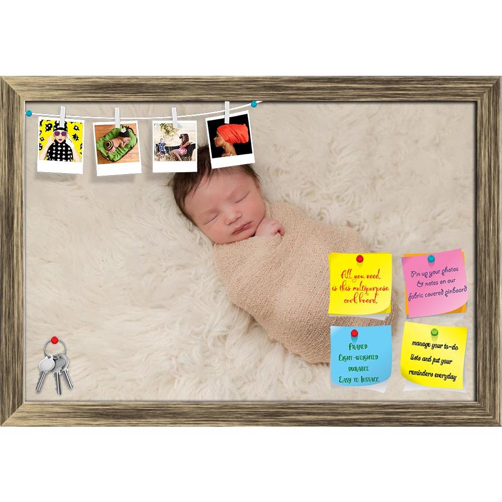 ArtzFolio Portrait of a Newborn Baby Boy D8 Printed Bulletin Board Notice Pin Board Soft Board | Framed-Bulletin Boards Framed-AZ5006482BLB_FR_RF_R-0-Image Code 5006482 Vishnu Image Folio Pvt Ltd, IC 5006482, ArtzFolio, Bulletin Boards Framed, Kids, Photography, portrait, of, a, newborn, baby, boy, d8, printed, bulletin, board, notice, pin, soft, framed, sleep, sleeping, infant, wrapped, wrap, bundle, bundled, beige, tan, innocence, innocent, little, male, new, pure, purity, one, person, human, relax, relax