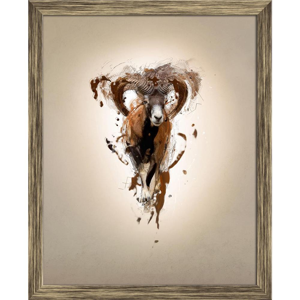 ArtzFolio Abstract Animal Mouflon Concept Canvas Painting-Paintings Wooden Framing-AZ5006490ART_FR_RF_R-0-Image Code 5006490 Vishnu Image Folio Pvt Ltd, IC 5006490, ArtzFolio, Paintings Wooden Framing, Animals, Digital Art, abstract, animal, mouflon, concept, canvas, painting, framed, print, wall, for, living, room, with, frame, poster, pitaara, box, large, size, drawing, art, split, big, office, reception, photography, of, kids, panel, designer, decorative, amazonbasics, reprint, small, bedroom, on, scener
