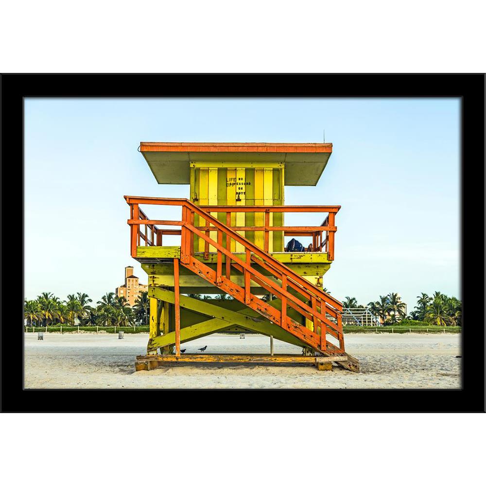 Life Guard Tower On Miami Beach, Florida USA Painting Poster Frame-Regular Art Framed-REG_FR-IC 5006491 IC 5006491, American, Architecture, Art and Paintings, Culture, Ethnic, Holidays, Landmarks, People, Places, Signs, Signs and Symbols, Sunsets, Traditional, Tribal, World Culture, life, guard, tower, on, miami, beach, florida, usa, painting, poster, frame, america, art, atlantic, attraction, bright, colorful, cultural, danger, deco, design, destination, fresh, heritage, holiday, hut, landmark, leisure, li