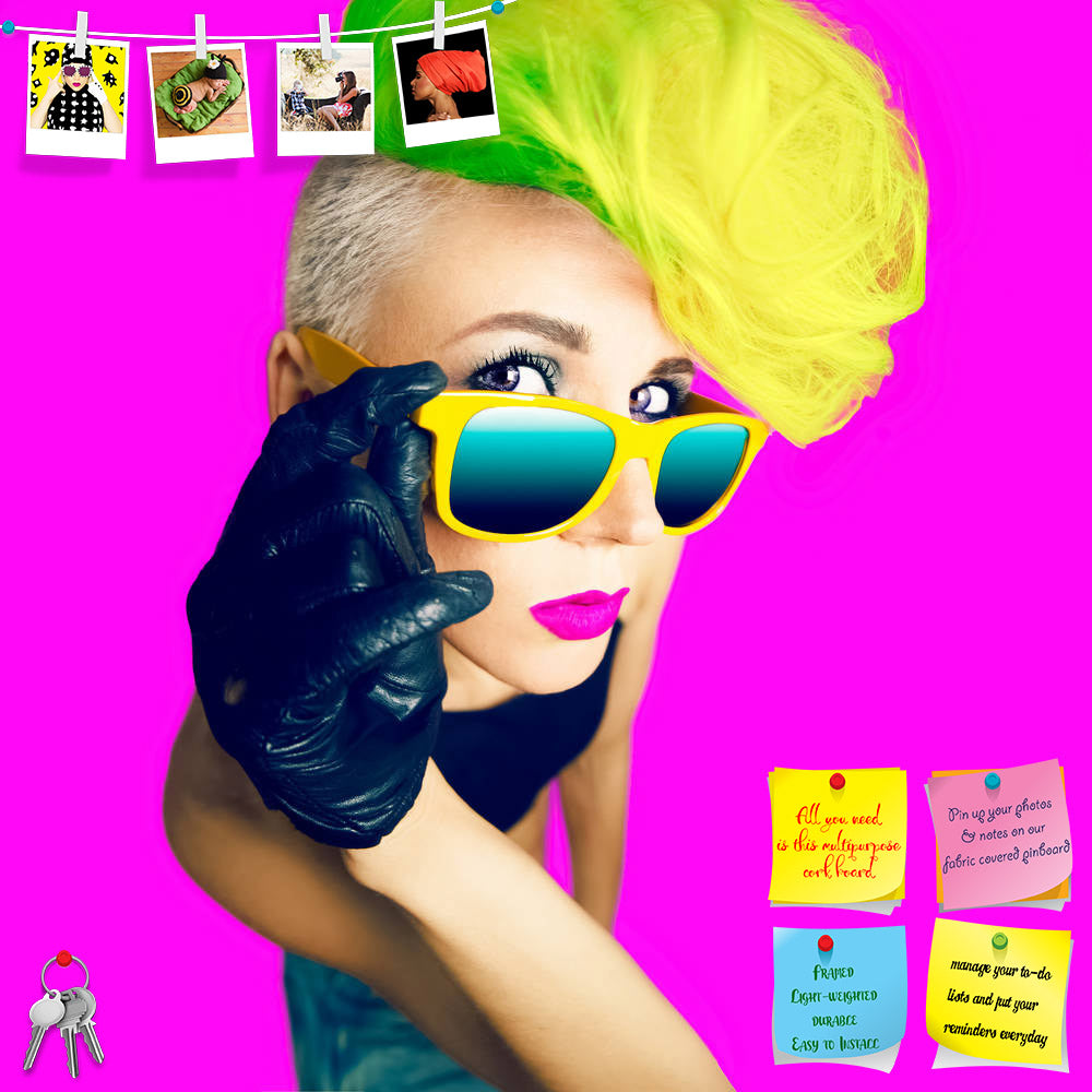 ArtzFolio Lady Disco Punk Fashion Style Printed Bulletin Board Notice Pin Board Soft Board | Frameless-Bulletin Boards Frameless-AZ5006492BLB_FL_RF_R-0-Image Code 5006492 Vishnu Image Folio Pvt Ltd, IC 5006492, ArtzFolio, Bulletin Boards Frameless, Fashion, Portraits, Photography, lady, disco, punk, style, printed, bulletin, board, notice, pin, soft, frameless, accessories, attractive, beautiful, bright, charismatic, color, colorful, cool, cosmetics, crimson, dance, dynamics, exclusive, expressive, funky, f