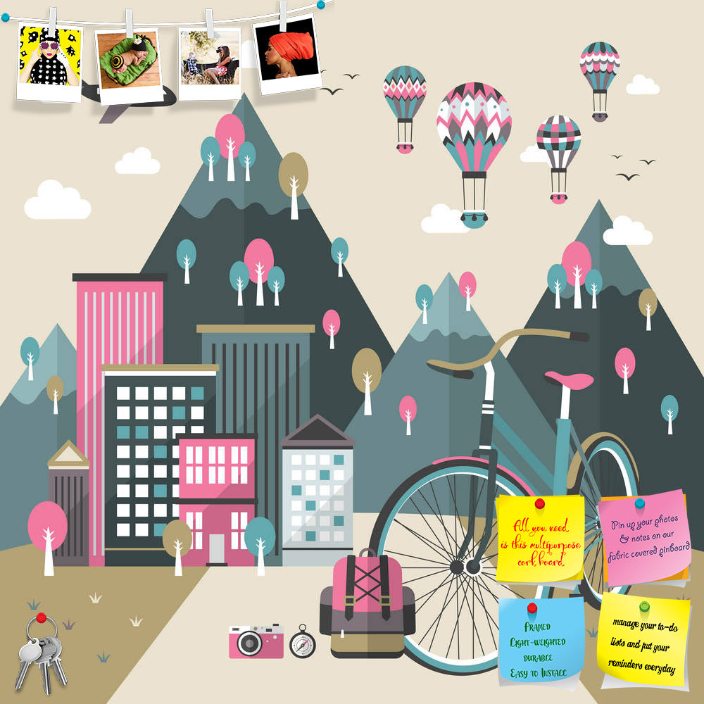 ArtzFolio Bike Travel Concept Graphic Printed Bulletin Board Notice Pin Board Soft Board | Frameless-Bulletin Boards Frameless-AZ5006498BLB_FL_RF_R-0-Image Code 5006498 Vishnu Image Folio Pvt Ltd, IC 5006498, ArtzFolio, Bulletin Boards Frameless, Kids, Places, Digital Art, bike, travel, concept, graphic, printed, bulletin, board, notice, pin, soft, frameless, flat, design, for, pin up board, push pin board, extra large cork board, big pin board, notice board, small bulletin board, cork board, wall notice bo