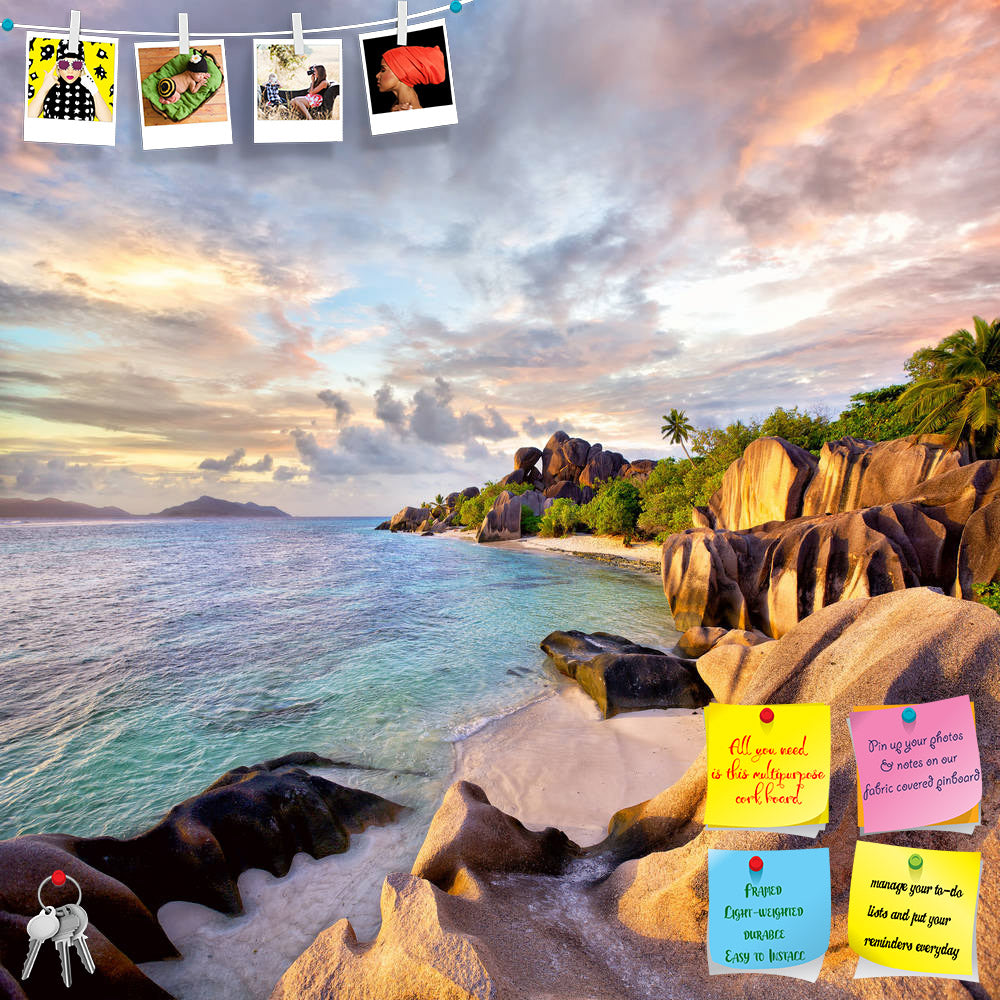 ArtzFolio Anse Source D'Argent Beach, Seyshelles Printed Bulletin Board Notice Pin Board Soft Board | Frameless-Bulletin Boards Frameless-AZ5006515BLB_FL_RF_R-0-Image Code 5006515 Vishnu Image Folio Pvt Ltd, IC 5006515, ArtzFolio, Bulletin Boards Frameless, Landscapes, Places, Photography, anse, source, d'argent, beach, seyshelles, printed, bulletin, board, notice, pin, soft, frameless, bay, coast, coastline, dargent, destinations, digue, dusk, evening, exotic, famous, granite, idyllic, island, la, lagoon, 