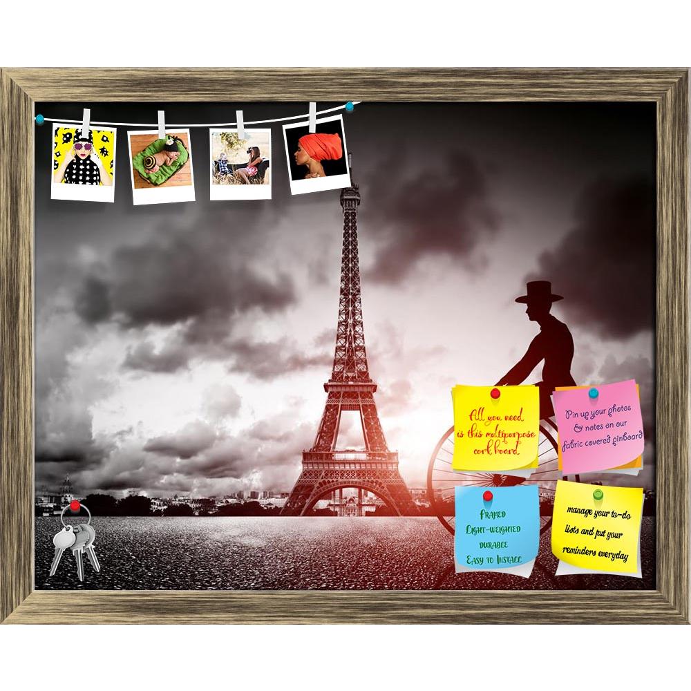 ArtzFolio Retro Bicycle Next To Eiffel Tower, Paris, France Printed Bulletin Board Notice Pin Board Soft Board | Framed-Bulletin Boards Framed-AZ5006523BLB_FR_RF_R-0-Image Code 5006523 Vishnu Image Folio Pvt Ltd, IC 5006523, ArtzFolio, Bulletin Boards Framed, Places, Photography, retro, bicycle, next, to, eiffel, tower, paris, france, printed, bulletin, board, notice, pin, soft, framed, vintage, travel, europe, summer, tour, tourism, french, destination, european, landmark, symbol, old, tourist, historic, h