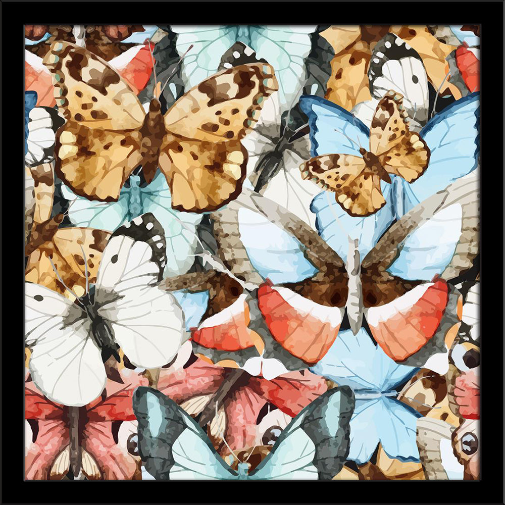 Beautiful Watercolor Butterfly Pattern Painting Poster Frame-Regular Art Framed-REG_FR-IC 5006535 IC 5006535, Abstract Expressionism, Abstracts, Art and Paintings, Black and White, Decorative, Drawing, Holidays, Illustrations, Love, Nature, Patterns, Romance, Scenic, Semi Abstract, Signs, Signs and Symbols, Watercolour, White, beautiful, watercolor, butterfly, pattern, painting, poster, frame, abstract, art, texture, butterflies, backdrop, background, beauty, bright, card, color, colorful, decor, decoration