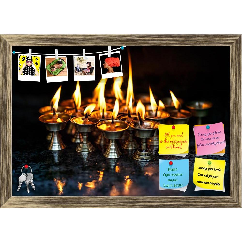 ArtzFolio Butter Lamps With Flames In The Temple Of Nepal Printed Bulletin Board Notice Pin Board Soft Board | Framed-Bulletin Boards Framed-AZ5006537BLB_FR_RF_R-0-Image Code 5006537 Vishnu Image Folio Pvt Ltd, IC 5006537, ArtzFolio, Bulletin Boards Framed, Religious, Traditional, Photography, butter, lamps, with, flames, in, the, temple, of, nepal, printed, bulletin, board, notice, pin, soft, framed, candle, lamp, light, divali, diwali, candles, flame, fire, religion, prayer, monastery, nepalese, worship, 