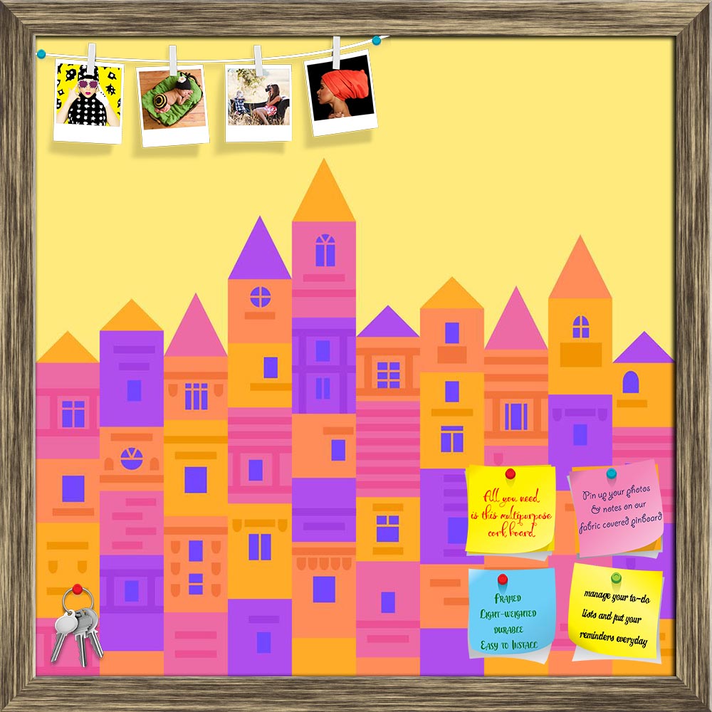 ArtzFolio Colorful Medieval Town From Building Blocks Printed Bulletin Board Notice Pin Board Soft Board | Framed-Bulletin Boards Framed-AZ5006551BLB_FR_RF_R-0-Image Code 5006551 Vishnu Image Folio Pvt Ltd, IC 5006551, ArtzFolio, Bulletin Boards Framed, Kids, Places, Digital Art, colorful, medieval, town, from, building, blocks, printed, bulletin, board, notice, pin, soft, framed, cute, flat, design, vector, illustration, pin up board, push pin board, extra large cork board, big pin board, notice board, sma