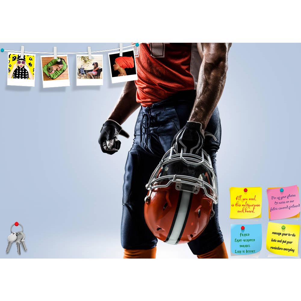 ArtzFolio American Football Player in Action D1 Printed Bulletin Board Notice Pin Board Soft Board | Frameless-Bulletin Boards Frameless-AZ5006554BLB_FL_RF_R-0-Image Code 5006554 Vishnu Image Folio Pvt Ltd, IC 5006554, ArtzFolio, Bulletin Boards Frameless, Sports, Photography, american, football, player, in, action, d1, printed, bulletin, board, notice, pin, soft, frameless, activity, adult, aggression, athlete, background, ball, caucasian, challenge, competition, competitive, culture, cut, dark, effort, en