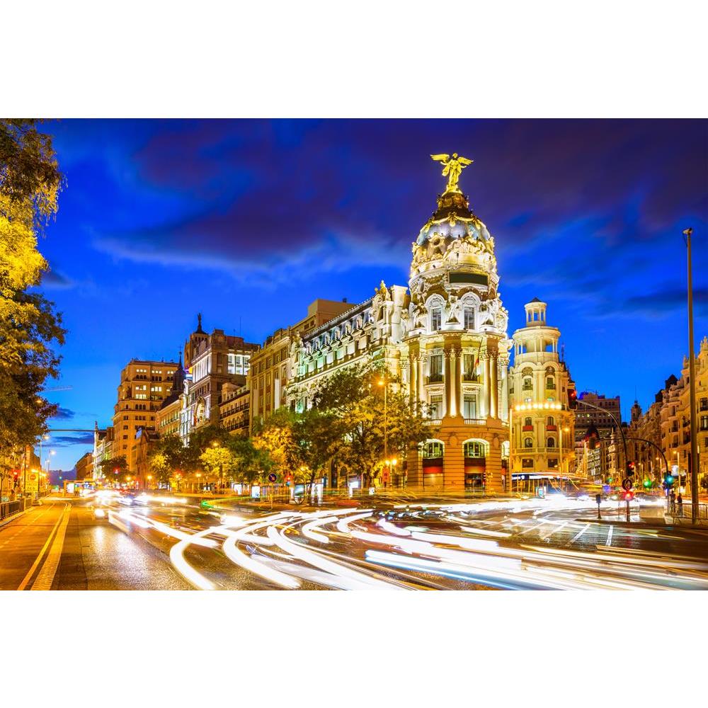 ArtzFolio Madrid Cityscape at Calle De Alcala Gran Via, Spain Canvas Painting-Paintings MDF Framing-AZ5006556ART_UN_RF_R-0-Image Code 5006556 Vishnu Image Folio Pvt Ltd, IC 5006556, ArtzFolio, Paintings MDF Framing, Places, Photography, madrid, cityscape, at, calle, de, alcala, gran, via, spain, canvas, painting, framed, print, wall, for, living, room, with, frame, poster, pitaara, box, large, size, drawing, art, split, big, office, reception, of, kids, panel, designer, decorative, amazonbasics, reprint, sm