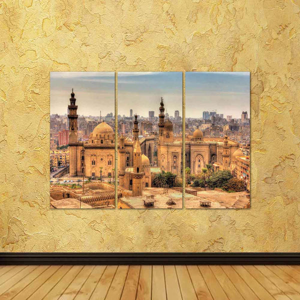 ArtzFolio Mosques of Sultan Hassan Al Rifai in Cairo, Egypt Split Art Painting Panel on Sunboard-Split Art Panels-AZ5006557SPL_FR_RF_R-0-Image Code 5006557 Vishnu Image Folio Pvt Ltd, IC 5006557, ArtzFolio, Split Art Panels, Places, Photography, mosques, of, sultan, hassan, al, rifai, in, cairo, egypt, split, art, painting, panel, on, sunboard, framed, canvas, print, wall, for, living, room, with, frame, poster, pitaara, box, large, size, drawing, big, office, reception, kids, designer, decorative, amazonba