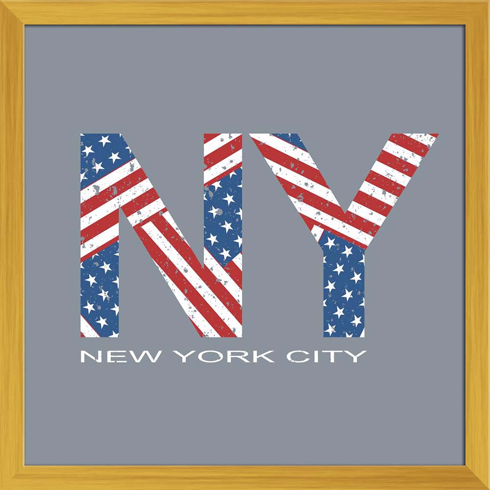 ArtzFolio New York Flag Typography Graphic Canvas Painting Synthetic Frame-Paintings Synthetic Framing-AZ5006561ART_FR_RF_R-0-Image Code 5006561 Vishnu Image Folio Pvt Ltd, IC 5006561, ArtzFolio, Paintings Synthetic Framing, Places, Quotes, Digital Art, new, york, flag, typography, graphic, canvas, painting, synthetic, frame, framed, print, wall, for, living, room, with, poster, pitaara, box, large, size, drawing, art, split, big, office, reception, photography, of, kids, panel, designer, decorative, amazon