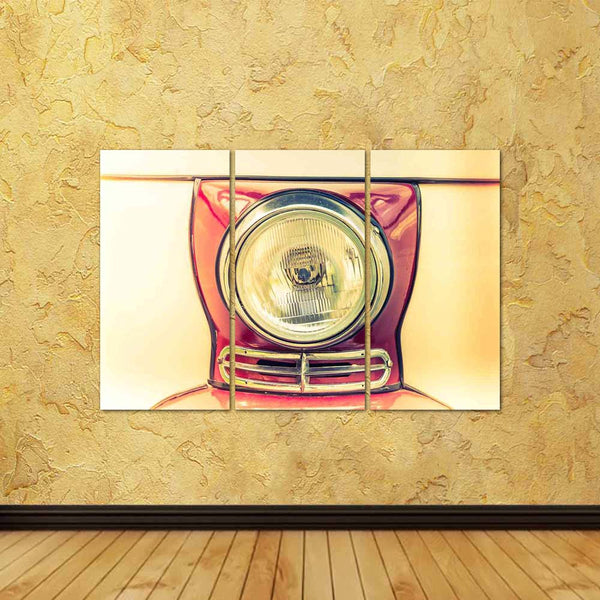 ArtzFolio Image of Headlight Lamp of a Vintage Car D2 Split Art Painting Panel on Sunboard-Split Art Panels-AZ5006563SPL_FR_RF_R-0-Image Code 5006563 Vishnu Image Folio Pvt Ltd, IC 5006563, ArtzFolio, Split Art Panels, Automobiles, Vintage, Photography, image, of, headlight, lamp, a, car, d2, split, art, painting, panel, on, sunboard, framed, canvas, print, wall, for, living, room, with, frame, poster, pitaara, box, large, size, drawing, big, office, reception, kids, designer, decorative, amazonbasics, repr