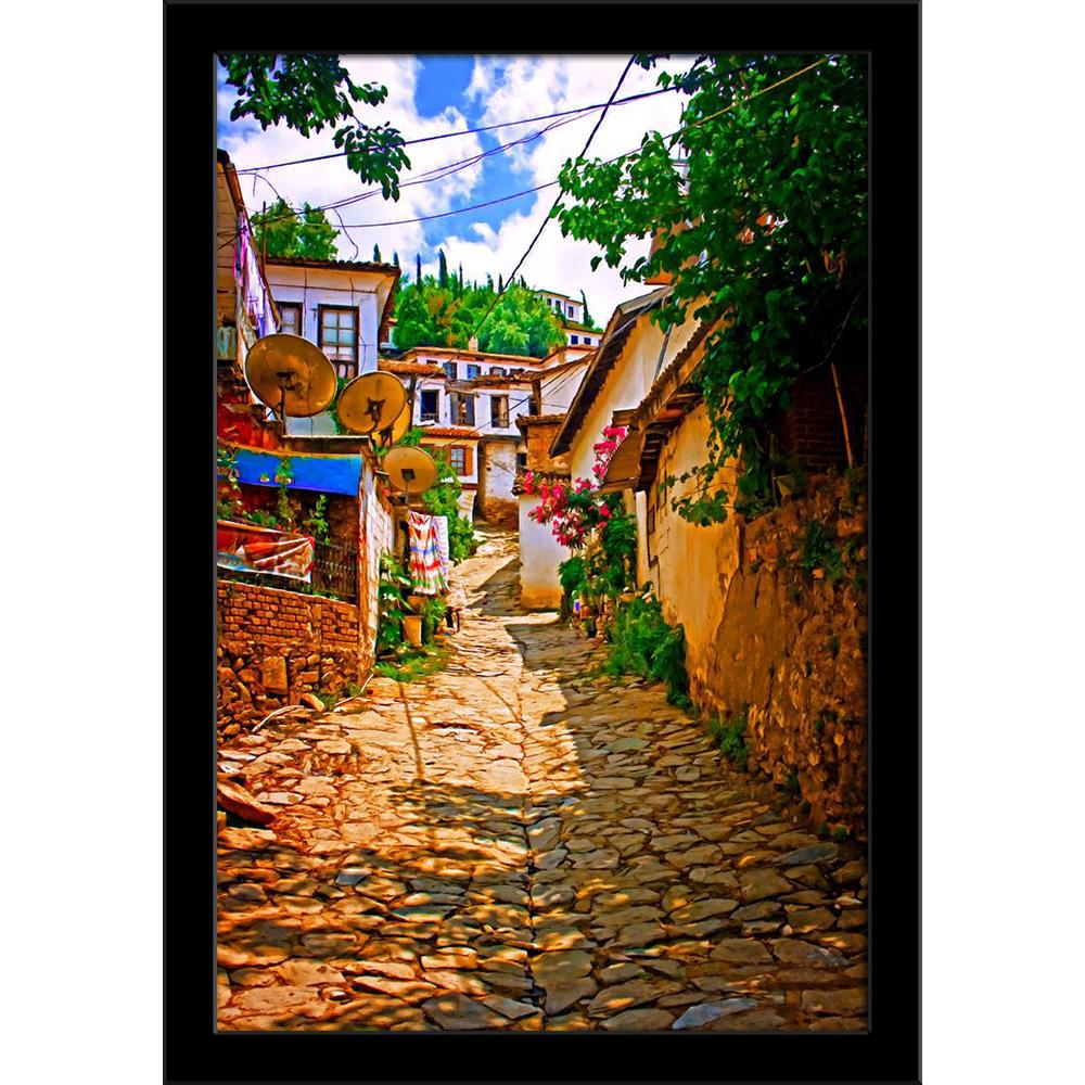 Turkish Village Street Scene Painting Poster Frame-Regular Art Framed-REG_FR-IC 5006567 IC 5006567, Abstract Expressionism, Abstracts, Ancient, Architecture, Art and Paintings, Automobiles, Cities, City Views, Culture, Digital, Digital Art, Drawing, Ethnic, Graphic, Historical, Holidays, Illustrations, Landscapes, Medieval, Paintings, Scenic, Semi Abstract, Signs, Signs and Symbols, Traditional, Transportation, Travel, Tribal, Turkish, Vehicles, Vintage, World Culture, village, street, scene, painting, post