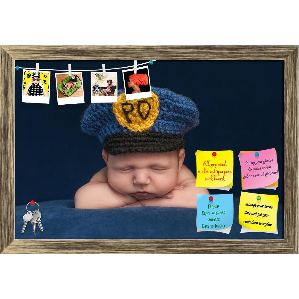 ArtzFolio Studio Shot Of A Newborn Baby Boy D2 Printed Bulletin Board Notice Pin Board Soft Board | Framed-Bulletin Boards Framed-AZ5006573BLB_FR_RF_R-0-Image Code 5006573 Vishnu Image Folio Pvt Ltd, IC 5006573, ArtzFolio, Bulletin Boards Framed, Kids, Photography, studio, shot, of, a, newborn, baby, boy, d2, printed, bulletin, board, notice, pin, soft, framed, police, hat, cap, policeman, male, officer, adorable, blue, costume, uniform, cute, human, infant, innocence, innocent, little, nap, napping, navy, 