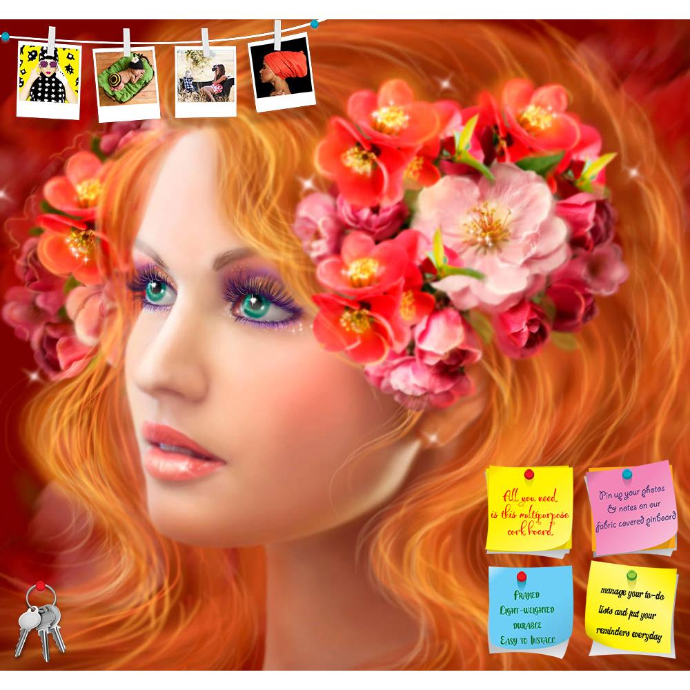 ArtzFolio Fantasy Beautiful Fairy Woman Autumn Printed Bulletin Board Notice Pin Board Soft Board | Frameless-Bulletin Boards Frameless-AZ5006577BLB_FL_RF_R-0-Image Code 5006577 Vishnu Image Folio Pvt Ltd, IC 5006577, ArtzFolio, Bulletin Boards Frameless, Fantasy, Floral, Portraits, Digital Art, beautiful, fairy, woman, autumn, printed, bulletin, board, notice, pin, soft, frameless, pin up board, push pin board, extra large cork board, big pin board, notice board, small bulletin board, cork board, wall noti