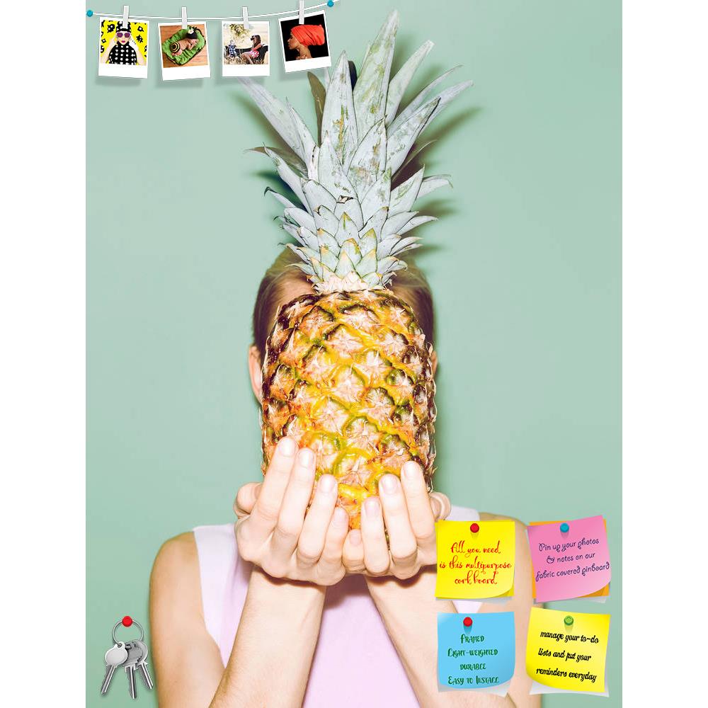 ArtzFolio Fashionable Stylish Girl Holding Pineapple Printed Bulletin Board Notice Pin Board Soft Board | Frameless-Bulletin Boards Frameless-AZ5006580BLB_FL_RF_R-0-Image Code 5006580 Vishnu Image Folio Pvt Ltd, IC 5006580, ArtzFolio, Bulletin Boards Frameless, Food & Beverage, Photography, fashionable, stylish, girl, holding, pineapple, printed, bulletin, board, notice, pin, soft, frameless, adult, attractive, background, beauty, clothing, crazy, diet, fashion, female, food, fool, fresh, fruit, fun, funky,