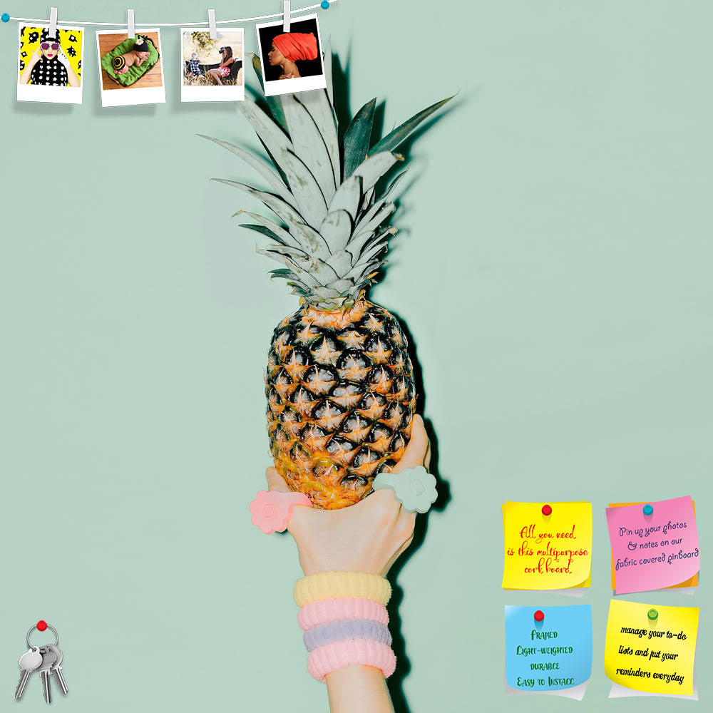 ArtzFolio Fashion Photo Hand Holding Pineapple Printed Bulletin Board Notice Pin Board Soft Board | Frameless-Bulletin Boards Frameless-AZ5006581BLB_FL_RF_R-0-Image Code 5006581 Vishnu Image Folio Pvt Ltd, IC 5006581, ArtzFolio, Bulletin Boards Frameless, Food & Beverage, Photography, fashion, photo, hand, holding, pineapple, printed, bulletin, board, notice, pin, soft, frameless, abstraction, accessories, arm, background, beauty, bracelet, bright, clothing, crazy, design, diet, exclusive, fancy, food, fool