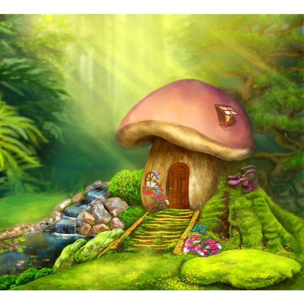 ArtzFolio Fantasy Mushroom Cottage On A Colorful Meadow D1 Unframed Premium Canvas Painting-Paintings Unframed Premium-AZ5006592ART_UN_RF_R-0-Image Code 5006592 Vishnu Image Folio Pvt Ltd, IC 5006592, ArtzFolio, Paintings Unframed Premium, Fantasy, Kids, Digital Art, mushroom, cottage, on, a, colorful, meadow, d1, unframed, premium, canvas, painting, large, size, print, wall, for, living, room, without, frame, decorative, poster, art, pitaara, box, drawing, photography, amazonbasics, big, designer, office, 