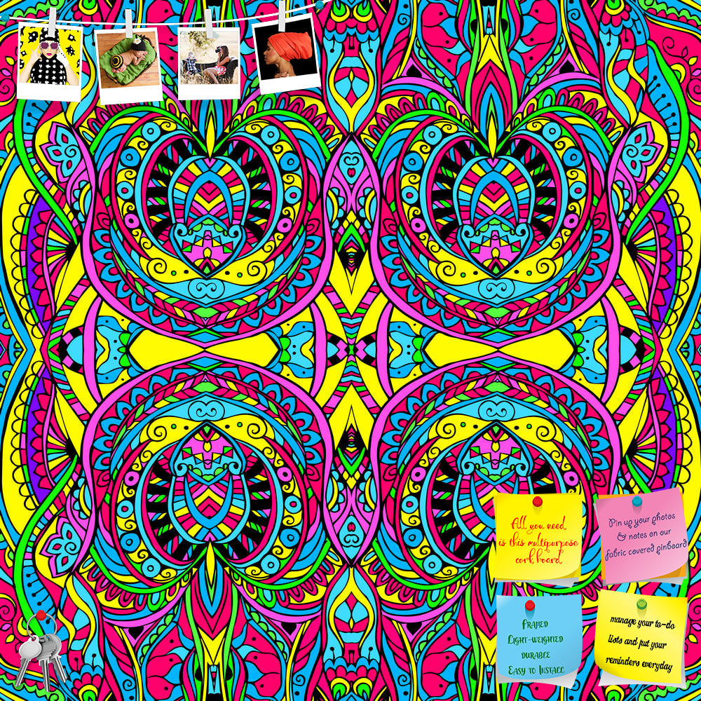ArtzFolio Abstract Psychedelic Traditional Motif Element D7 Printed Bulletin Board Notice Pin Board Soft Board | Frameless-Bulletin Boards Frameless-AZ5006617BLB_FL_RF_R-0-Image Code 5006617 Vishnu Image Folio Pvt Ltd, IC 5006617, ArtzFolio, Bulletin Boards Frameless, Abstract, Traditional, Digital Art, psychedelic, motif, element, d7, printed, bulletin, board, notice, pin, soft, frameless, hand, drawn, background, ornament, illustration, concept., lace, pattern, design., vector, decorative, card, or, invit