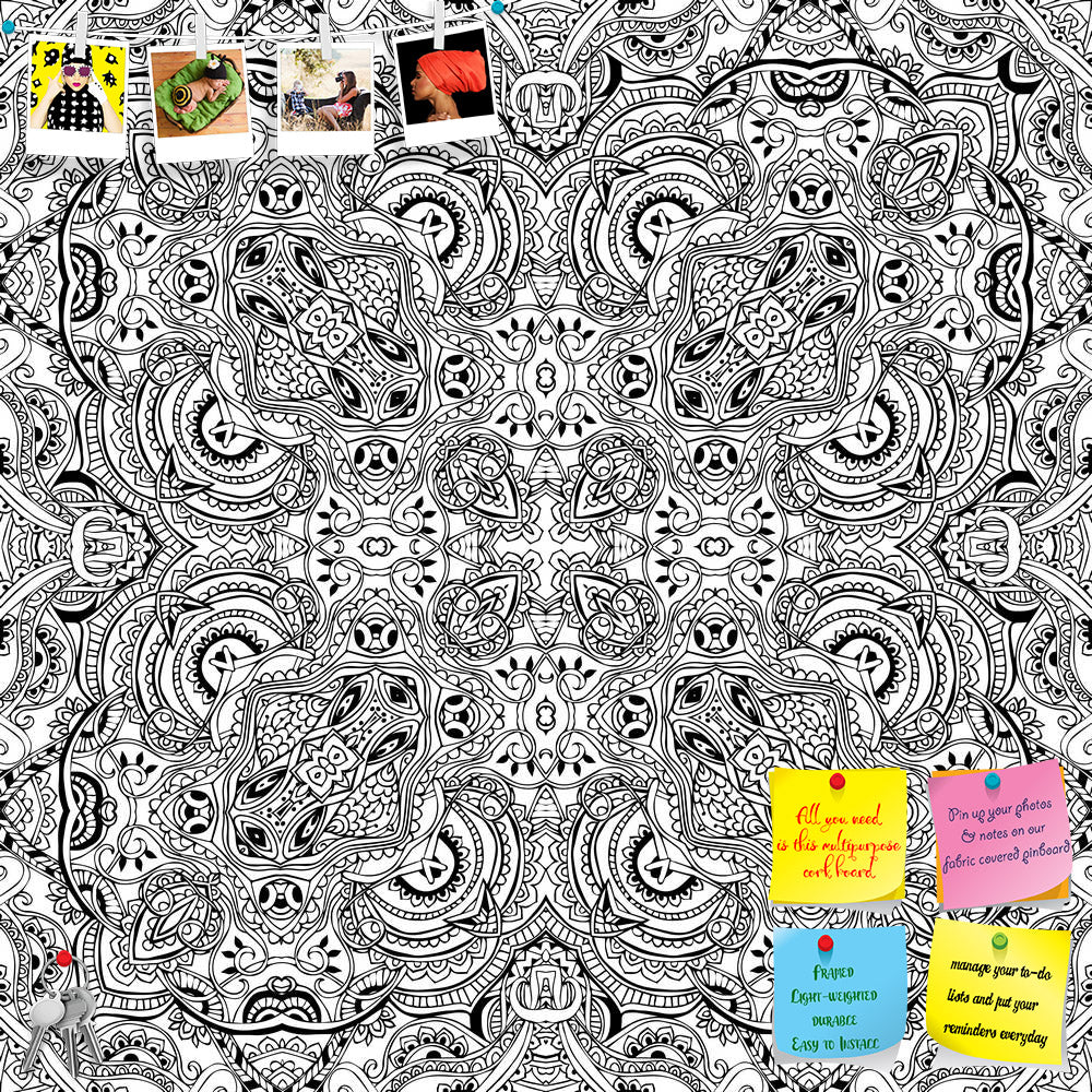 ArtzFolio Abstract Traditional Motif Ornament Concept D3 Printed Bulletin Board Notice Pin Board Soft Board | Frameless-Bulletin Boards Frameless-AZ5006621BLB_FL_RF_R-0-Image Code 5006621 Vishnu Image Folio Pvt Ltd, IC 5006621, ArtzFolio, Bulletin Boards Frameless, Abstract, Traditional, Digital Art, motif, ornament, concept, d3, printed, bulletin, board, notice, pin, soft, frameless, hand, drawn, background, illustration, concept., lace, pattern, design., vector, decorative, card, or, invitation, vintage, 