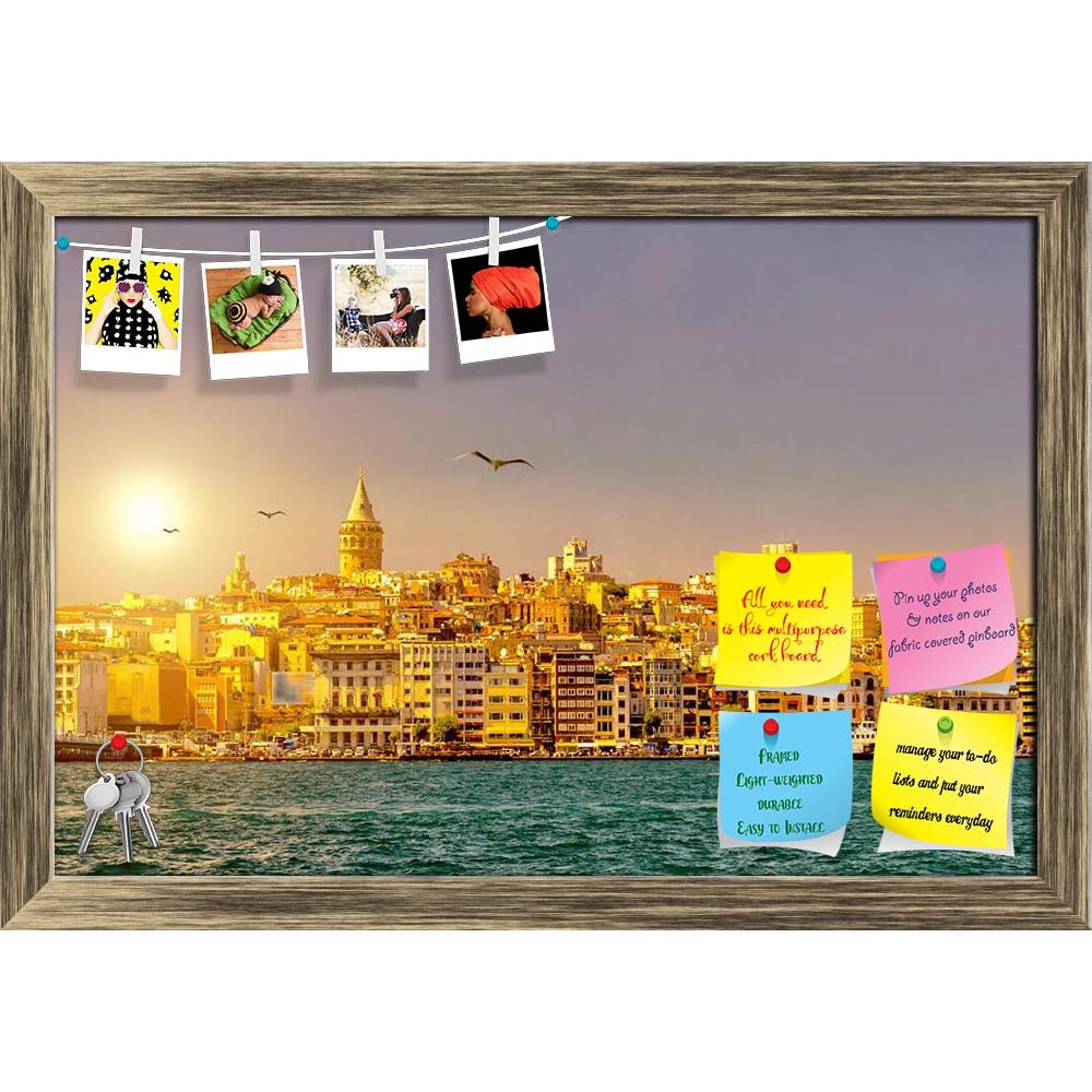 ArtzFolio Istanbul Skyline with Galata Tower, Turkey Printed Bulletin Board Notice Pin Board Soft Board | Framed-Bulletin Boards Framed-AZ5006629BLB_FR_RF_R-0-Image Code 5006629 Vishnu Image Folio Pvt Ltd, IC 5006629, ArtzFolio, Bulletin Boards Framed, Places, Photography, istanbul, skyline, with, galata, tower, turkey, printed, bulletin, board, notice, pin, soft, framed, ancient, architecture, asia, attraction, beyoglu, building, city, cityscape, coast, constantinople, embankment, europe, famous, golden, g