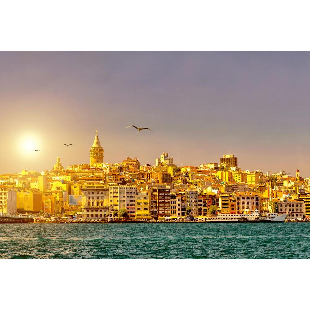 ArtzFolio Istanbul Skyline with Galata Tower, Turkey Unframed Premium Canvas Painting-Paintings Unframed Premium-AZ5006629ART_UN_RF_R-0-Image Code 5006629 Vishnu Image Folio Pvt Ltd, IC 5006629, ArtzFolio, Paintings Unframed Premium, Places, Photography, istanbul, skyline, with, galata, tower, turkey, unframed, premium, canvas, painting, large, size, print, wall, for, living, room, without, frame, decorative, poster, art, pitaara, box, drawing, amazonbasics, big, kids, designer, office, reception, reprint, 