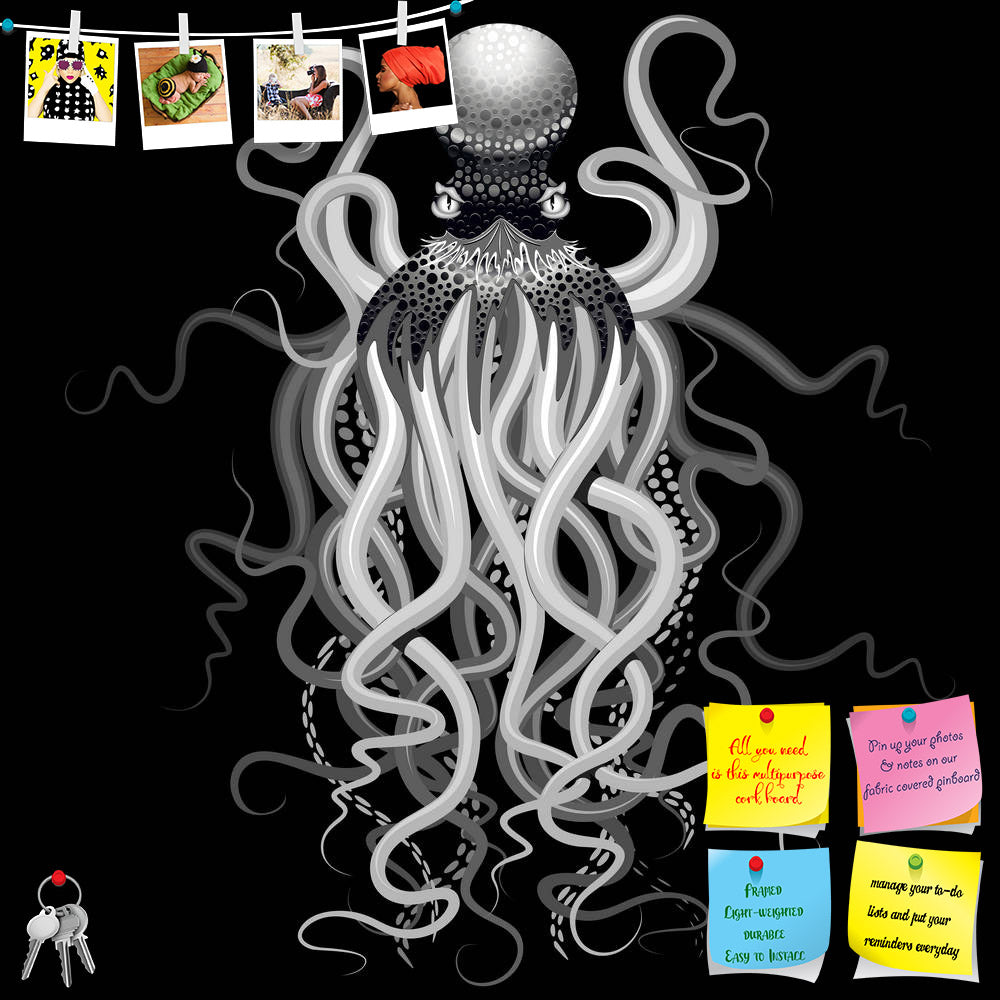 ArtzFolio Octopus Hologram Ghost Printed Bulletin Board Notice Pin Board Soft Board | Frameless-Bulletin Boards Frameless-AZ5006631BLB_FL_RF_R-0-Image Code 5006631 Vishnu Image Folio Pvt Ltd, IC 5006631, ArtzFolio, Bulletin Boards Frameless, Animals, Kids, Digital Art, octopus, hologram, ghost, printed, bulletin, board, notice, pin, soft, frameless, pin up board, push pin board, extra large cork board, big pin board, notice board, small bulletin board, cork board, wall notice board, giant cork board, bullet