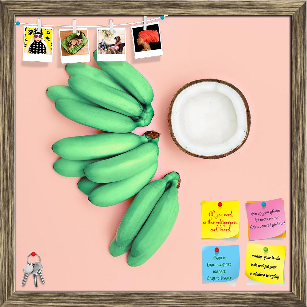 ArtzFolio Minimalism Fashion Photo Set Bananas & Coconut Printed Bulletin Board Notice Pin Board Soft Board | Framed-Bulletin Boards Framed-AZ5006641BLB_FR_RF_R-0-Image Code 5006641 Vishnu Image Folio Pvt Ltd, IC 5006641, ArtzFolio, Bulletin Boards Framed, Food & Beverage, Photography, minimalism, fashion, photo, set, bananas, coconut, printed, bulletin, board, notice, pin, soft, framed, abstraction, accessories, background, banana, beauty, bunch, milk, oil, coion, color, design, diet, exclusive, food, fool