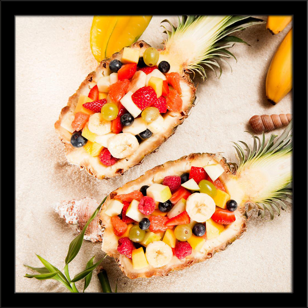 Photo of Tropical Fruits in Hollowed Out Pineapple Painting Poster Frame-Regular Art Framed-REG_FR-IC 5006643 IC 5006643, Cuisine, Food, Food and Beverage, Food and Drink, Fruit and Vegetable, Fruits, Tropical, Wine, photo, of, in, hollowed, out, pineapple, painting, poster, frame, apple, assorted, banana, berry, blueberries, cocktail, colorful, delicious, dessert, different, fresh, freshness, fruit, fruity, grapes, green, healthy, mango, new, nutrition, orange, organic, overhead, raspberries, raspberry, re