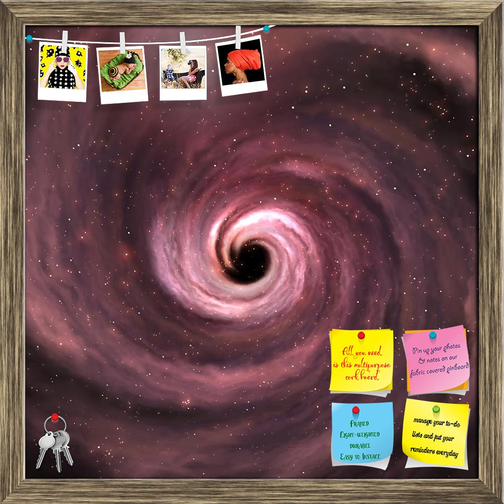ArtzFolio Digital Illustration Of A Space Scene Printed Bulletin Board Notice Pin Board Soft Board | Framed-Bulletin Boards Framed-AZ5006660BLB_FR_RF_R-0-Image Code 5006660 Vishnu Image Folio Pvt Ltd, IC 5006660, ArtzFolio, Bulletin Boards Framed, Abstract, Digital Art, digital, illustration, of, a, space, scene, printed, bulletin, board, notice, pin, soft, framed, black, hole, whirl, vortex, swirl, astronomy, outer, planet, earth, earthlike, exoplanet, extraterrestrial, star, science, fiction, fantasy, 3d,