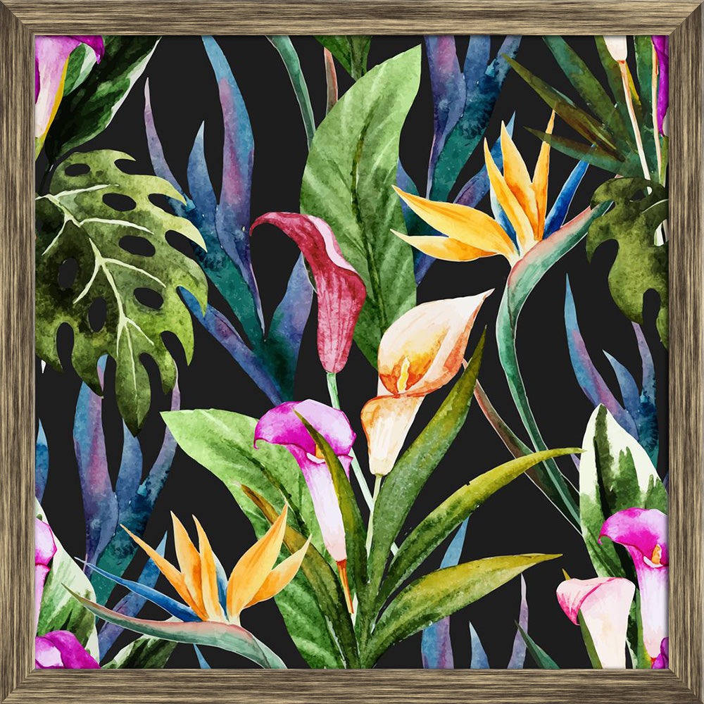 ArtzFolio Beautiful Tropical Watercolor Flowers Canvas Painting-Paintings Wooden Framing-AZ5006661ART_FR_RF_R-0-Image Code 5006661 Vishnu Image Folio Pvt Ltd, IC 5006661, ArtzFolio, Paintings Wooden Framing, Floral, Digital Art, beautiful, tropical, watercolor, flowers, canvas, painting, framed, print, wall, for, living, room, with, frame, poster, pitaara, box, large, size, drawing, art, split, big, office, reception, photography, of, kids, panel, designer, decorative, amazonbasics, reprint, small, bedroom,