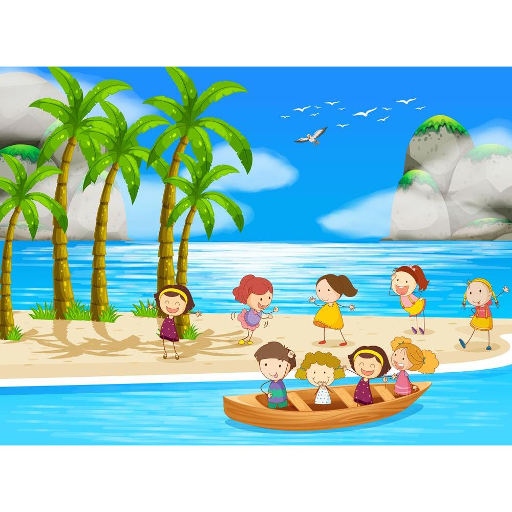 ArtzFolio Children Playing Rowing A Boat In The Ocean Canvas Painting-Paintings MDF Framing-AZ5006667ART_UN_RF_R-0-Image Code 5006667 Vishnu Image Folio Pvt Ltd, IC 5006667, ArtzFolio, Paintings MDF Framing, Kids, Landscapes, Digital Art, children, playing, rowing, a, boat, in, the, ocean, canvas, painting, framed, print, wall, for, living, room, with, frame, poster, pitaara, box, large, size, drawing, art, split, big, office, reception, photography, of, panel, designer, decorative, amazonbasics, reprint, s