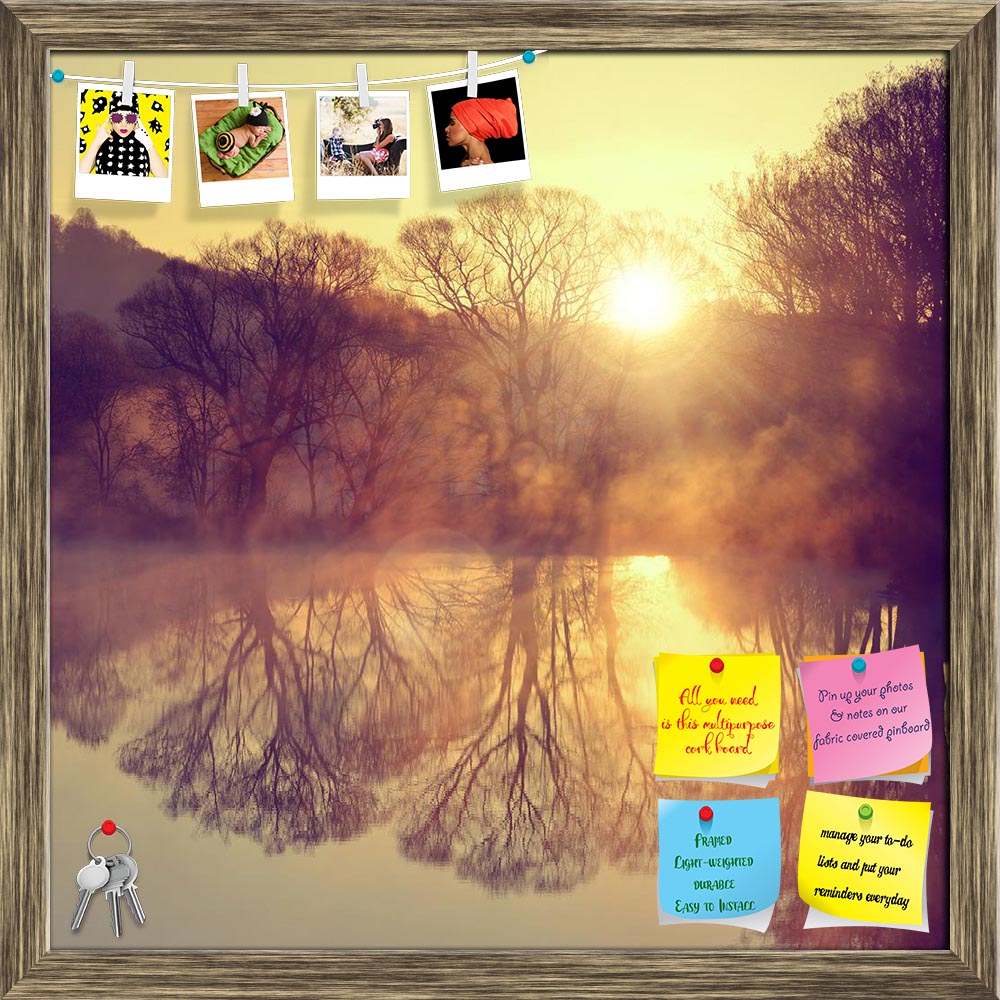 ArtzFolio Sunrise Over The Pond Printed Bulletin Board Notice Pin Board Soft Board | Framed-Bulletin Boards Framed-AZ5006669BLB_FR_RF_R-0-Image Code 5006669 Vishnu Image Folio Pvt Ltd, IC 5006669, ArtzFolio, Bulletin Boards Framed, Landscapes, Photography, sunrise, over, the, pond, printed, bulletin, board, notice, pin, soft, framed, pin up board, push pin board, extra large cork board, big pin board, notice board, small bulletin board, cork board, wall notice board, giant cork board, bulletin board, office