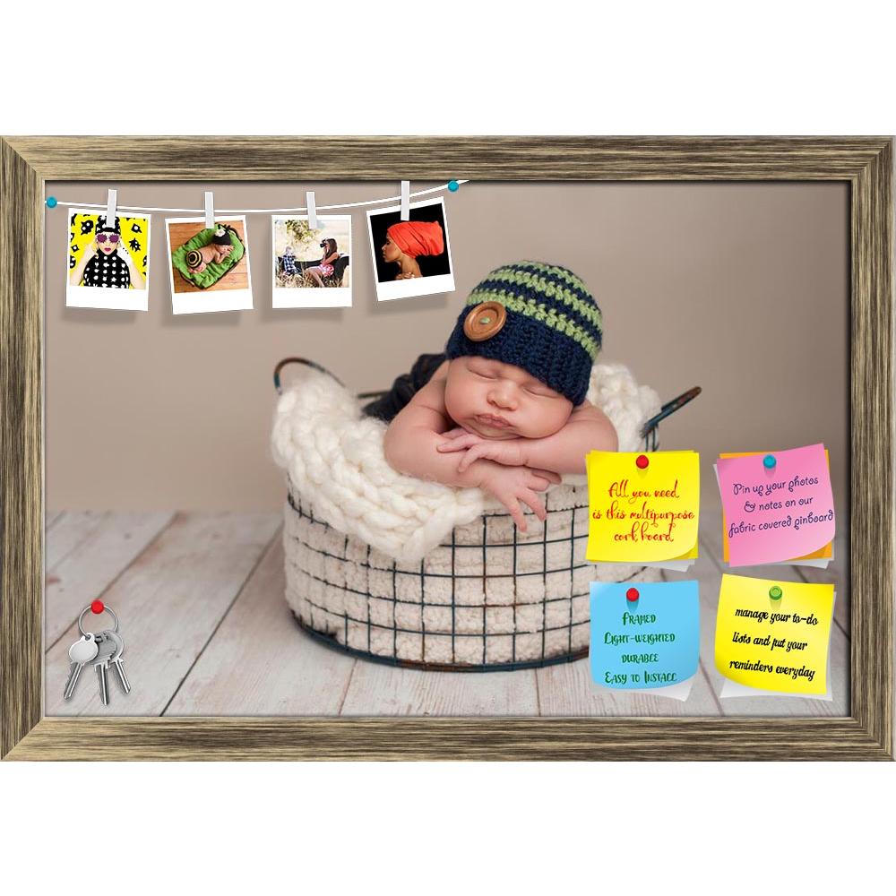 ArtzFolio Portrait of a Newborn Baby Boy D10 Printed Bulletin Board Notice Pin Board Soft Board | Framed-Bulletin Boards Framed-AZ5006719BLB_FR_RF_R-0-Image Code 5006719 Vishnu Image Folio Pvt Ltd, IC 5006719, ArtzFolio, Bulletin Boards Framed, Kids, Photography, portrait, of, a, newborn, baby, boy, d10, printed, bulletin, board, notice, pin, soft, framed, hat, beanie, cap, button, infant, male, sleep, sleeping, wire, basket, nap, napping, relaxing, relax, cute, adorable, human, innocence, innocent, new, st