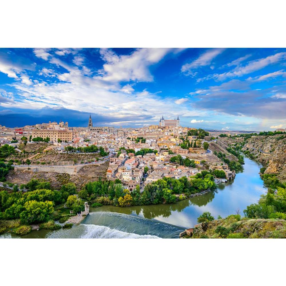 ArtzFolio Toledo, Spain Old Town Skyline On The Tagus River Unframed Premium Canvas Painting-Paintings Unframed Premium-AZ5006721ART_UN_RF_R-0-Image Code 5006721 Vishnu Image Folio Pvt Ltd, IC 5006721, ArtzFolio, Paintings Unframed Premium, Landscapes, Places, Photography, toledo, spain, old, town, skyline, on, the, tagus, river, unframed, premium, canvas, painting, large, size, print, wall, for, living, room, without, frame, decorative, poster, art, pitaara, box, drawing, amazonbasics, big, kids, designer,